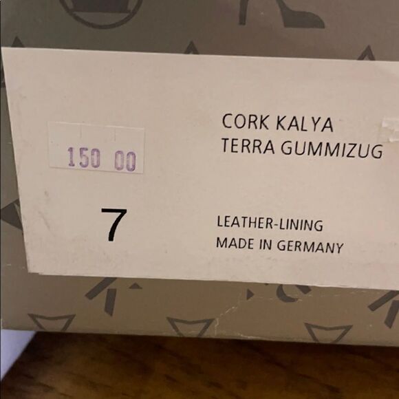 PETER KAISER KORK KALYA WEDGE SANDALS. NEW - Picture 10 of 11